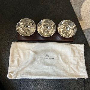 Michael Aram Ripple on Effect Triple Bowl Set